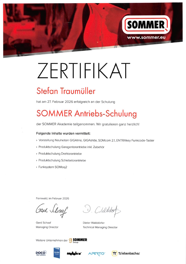 Sommer Antriebe ST