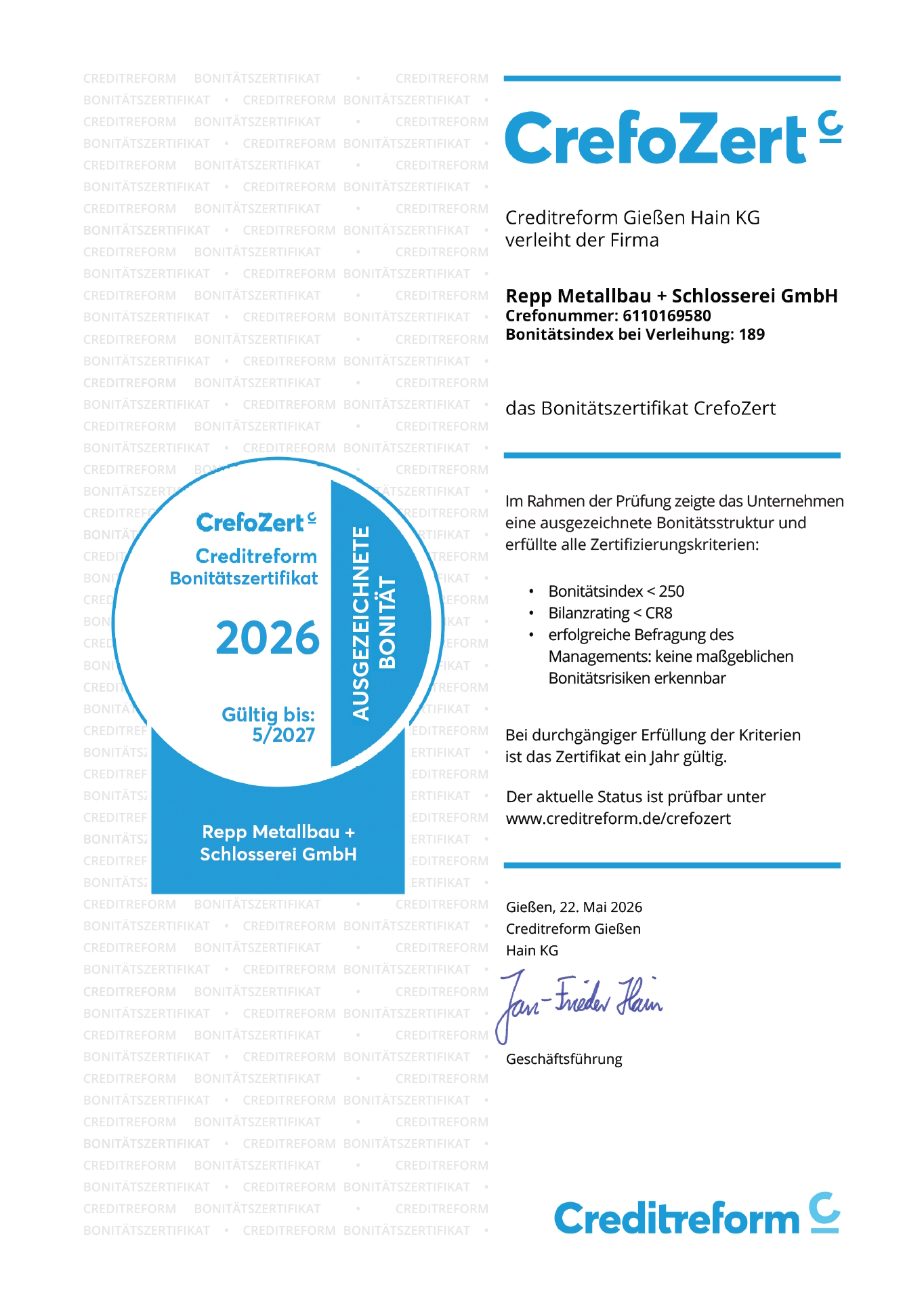 Crefozert 2026 1